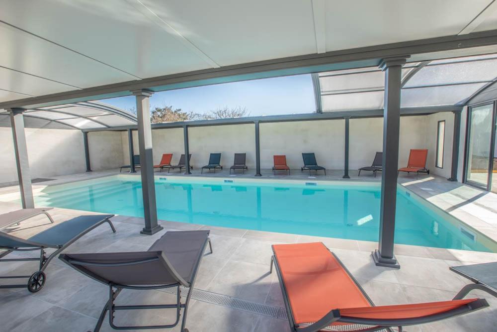 Le Pacha Maison Avec Piscine/Parking/Wifi/Plages 5Kms 레 마트 외부 사진